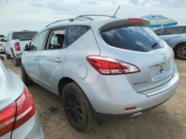 JN8AZ1MW8EW515125 - 2014 NISSAN MURANO GRAY photo 3