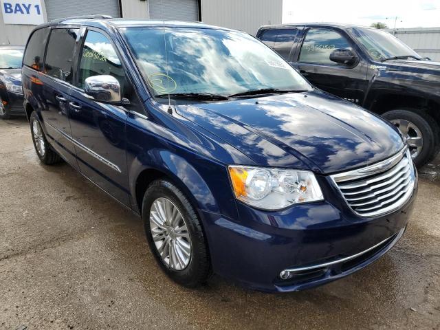 2C4RC1CG7FR674996 - 2015 CHRYSLER TOWN & COU BLUE photo 1