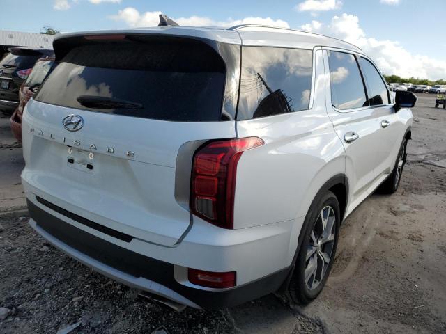 KM8R44HE4MU267199 - 2021 HYUNDAI PALISADE S WHITE photo 4