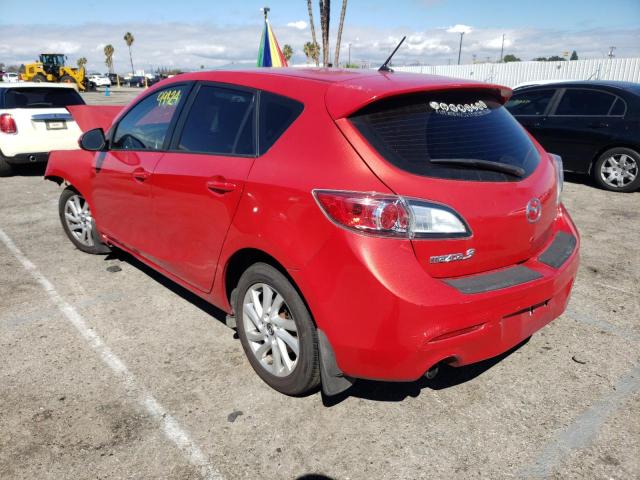 JM1BL1LP9D1768526 - 2013 MAZDA 3 I RED photo 3