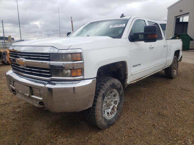 1GC4KZCG7JF245885 - 2018 CHEVROLET SILVERADO WHITE photo 2