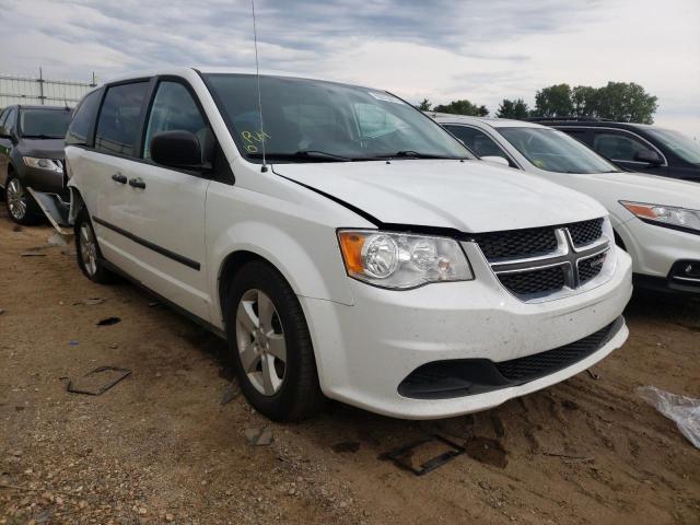 2C4RDGBG6GR243097 - 2016 DODGE GRAND CARA WHITE photo 1