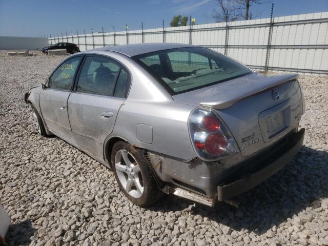 1N4BL11D25C326403 - 2005 NISSAN ALTIMA SE SILVER photo 3