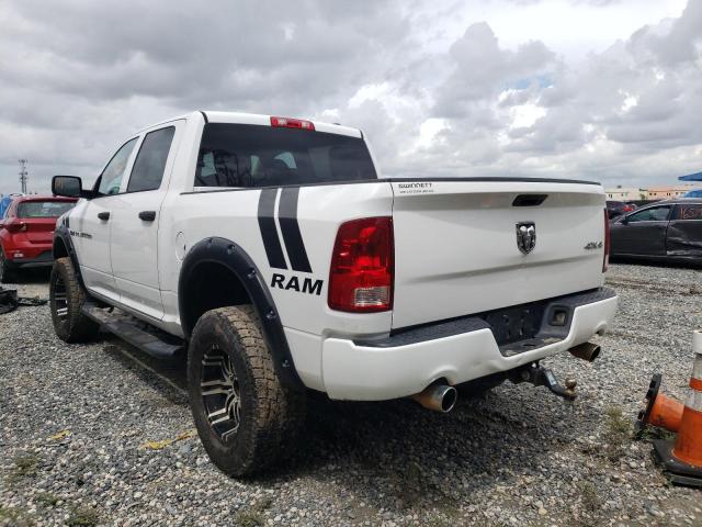 1C6RD7KT0CS260989 - 2012 DODGE RAM 1500 S WHITE photo 3