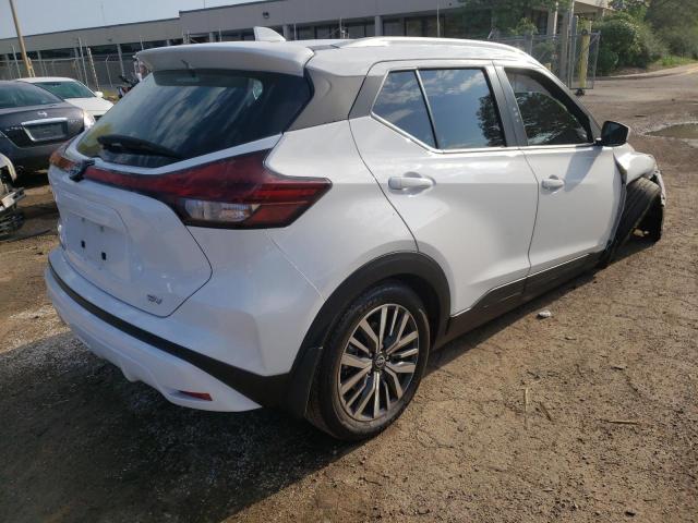 3N1CP5CVXNL476931 - 2022 NISSAN KICKS SV WHITE photo 4