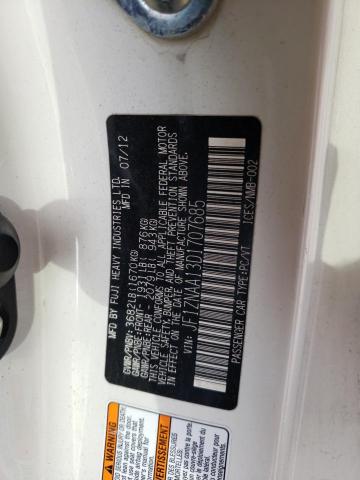 JF1ZNAA13D1707685 - 2013 TOYOTA SCION FR-S GREEN photo 10