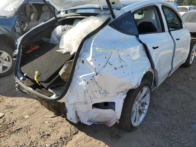 5YJYGDED3MF181300 - 2021 TESLA MODEL Y أبيض صورة 9