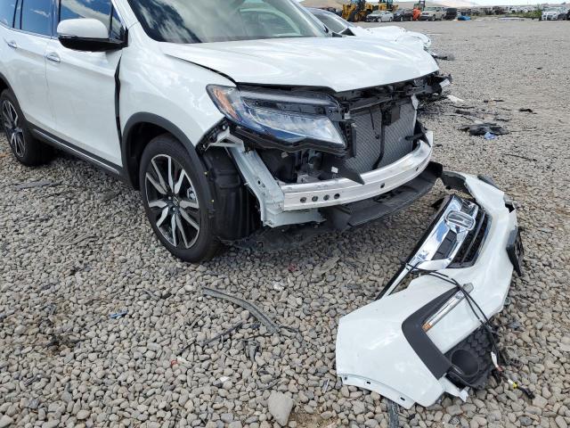 5FNYF6H06NB038947 - 2022 HONDA PILOT ELIT WHITE photo 9