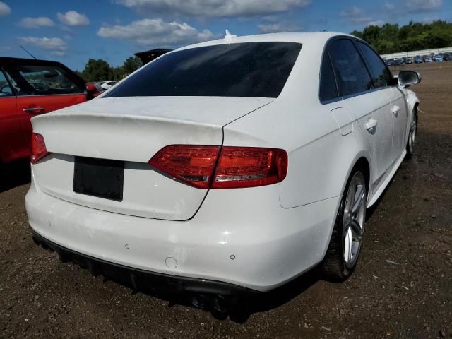 WAUKGAFL7CA019779 - 2012 AUDI S4 PRESTIG WHITE photo 4