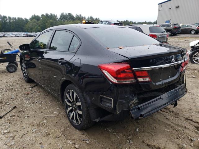 2HGFB2F91FH512460 - 2015 HONDA CIVIC EXL Qara foto 3