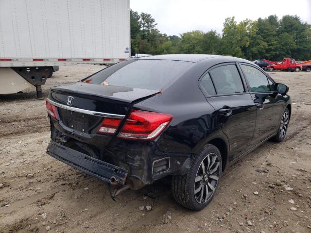 2HGFB2F91FH512460 - 2015 HONDA CIVIC EXL Qara foto 4