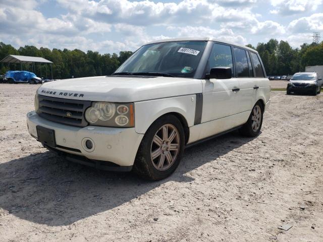 SALME15436A200886 - 2006 LAND ROVER RANGE ROVE WHITE photo 2