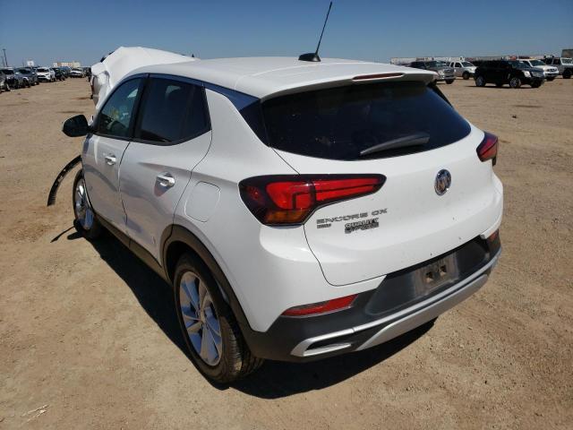 KL4MMCSL9LB119148 - 2020 BUICK ENCORE GX WHITE photo 3