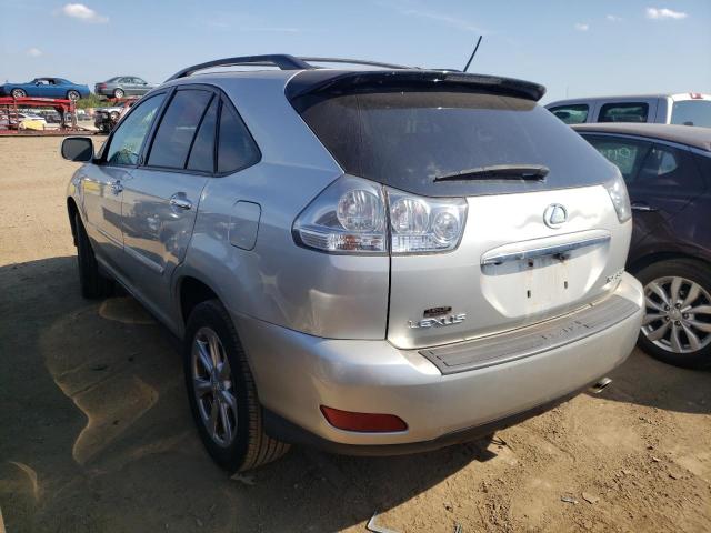 2T2HK31U18C081491 - 2008 LEXUS RX 350 SILVER photo 3