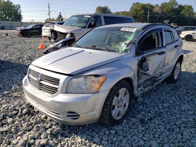 1B3HB48B47D115439 - 2007 DODGE CALIBER SX SILVER photo 2