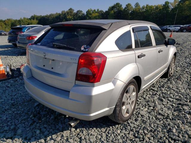 1B3HB48B47D115439 - 2007 DODGE CALIBER SX SILVER photo 4