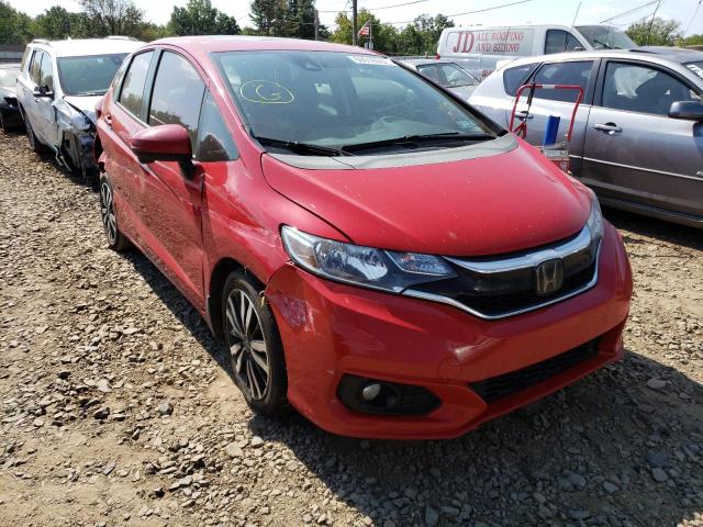 3HGGK5H00JM717797 - 2018 HONDA FIT EX RED photo 1