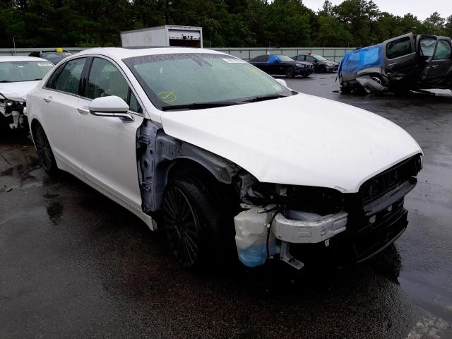 3LN6L5F94HR647593 - 2017 LINCOLN MKZ RESERV WHITE photo 1