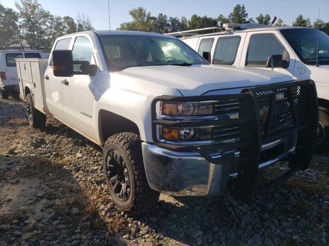 1GB1CUEGXGF225465 - 2016 CHEVROLET SILVERADO WHITE photo 1