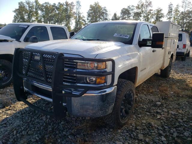 1GB1CUEGXGF225465 - 2016 CHEVROLET SILVERADO WHITE photo 2