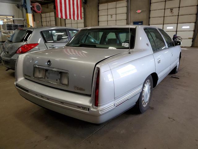 1G6KD54Y6XU734965 - 1999 CADILLAC DEVILLE SILVER photo 4