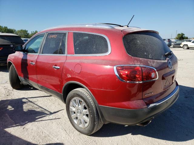 5GAKRCED1CJ162358 - 2012 BUICK ENCLAVE BURGUNDY photo 3