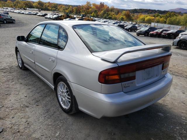 4S3BE625347203872 - 2004 SUBARU LEGACY L S SILVER photo 3