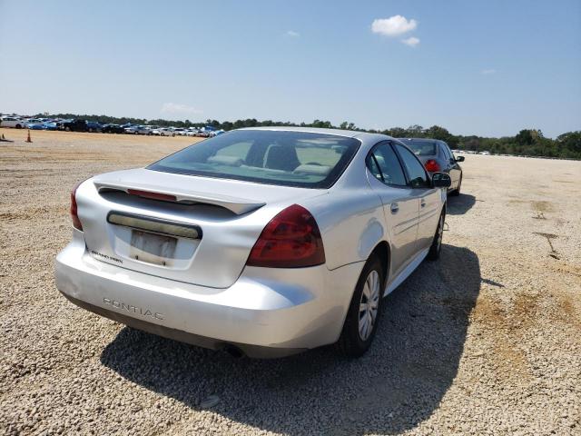 2G2WP522151297491 - 2005 PONTIAC GRAND PRIX ვერცხლისფერი ფოტო 4