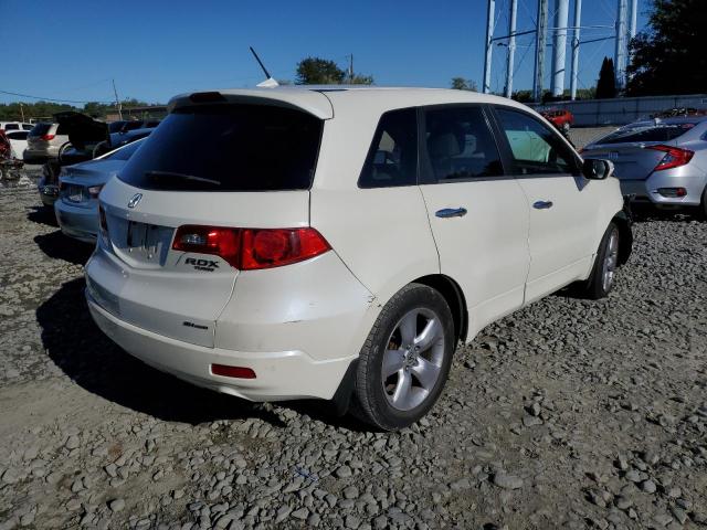 5J8TB18519A002202 - 2009 ACURA RDX TECHNO WHITE photo 4