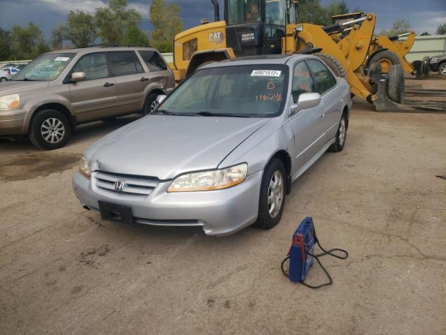 1HGCG56691A116716 - 2001 HONDA ACCORD EX BLACK photo 2