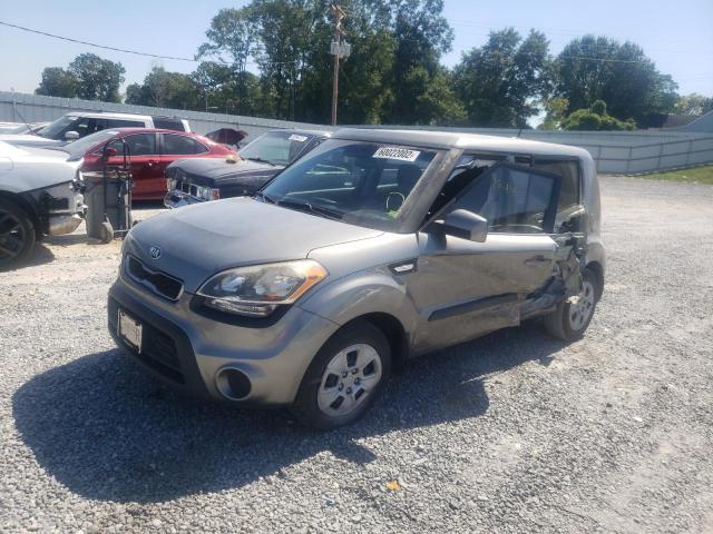 KNDJT2A58D7528576 - 2013 KIA SOUL GRAY photo 2