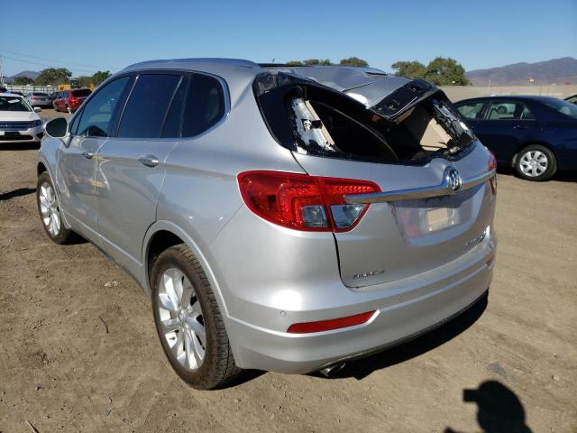 LRBFXESX3HD022803 - 2017 BUICK ENVISION P SILVER photo 3