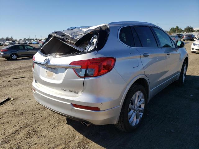 LRBFXESX3HD022803 - 2017 BUICK ENVISION P SILVER photo 4