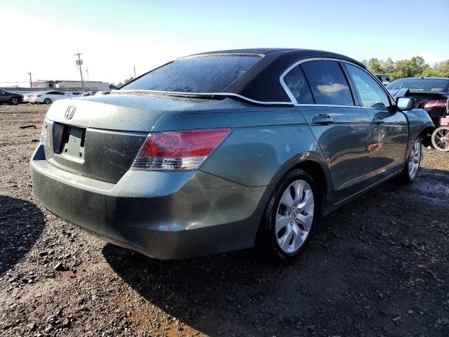 1HGCP26739A000544 - 2009 HONDA ACCORD EX GREEN photo 4