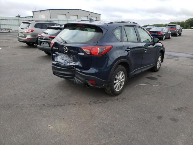 JM3KE2BYXG0638847 - 2016 MAZDA CX-5 SPORT BLUE photo 4