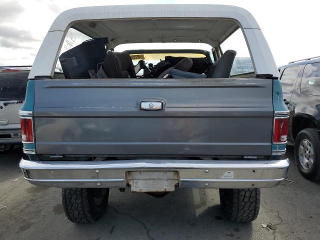 CKL186F125123 - 1976 CHEVROLET BLAZER K5 BLUE photo 6