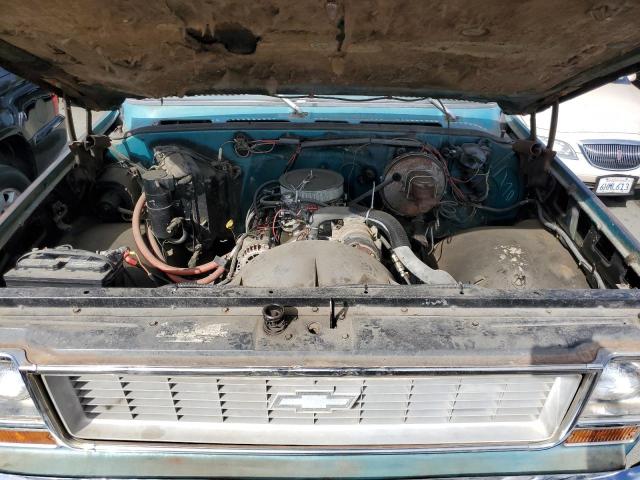 CKL186F125123 - 1976 CHEVROLET BLAZER K5 BLUE photo 7