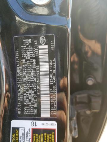 4T1BK1EB4GU204799 - 2016 TOYOTA AVALON XLE  photo 10