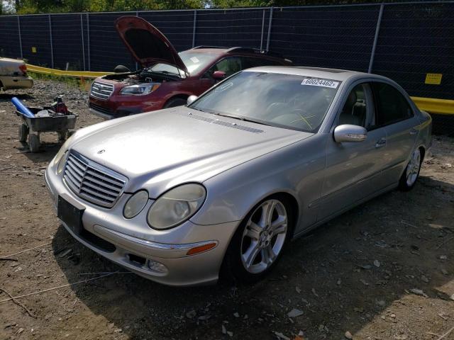 WDBUF83J75X167441 - 2005 MERCEDES-BENZ E 500 4MAT SILVER photo 2