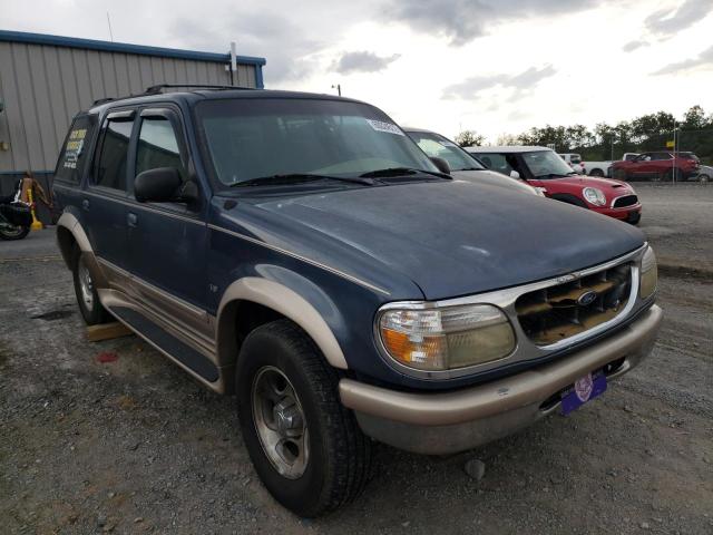 1FMZU35P8WUB13436 - 1998 FORD EXPLORER BLUE photo 1