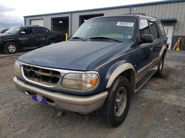 1FMZU35P8WUB13436 - 1998 FORD EXPLORER BLUE photo 2