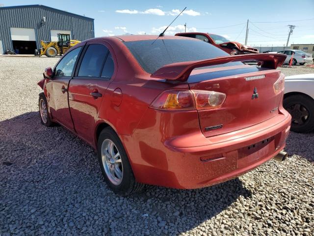 JA3AU16U39U001821 - 2009 MITSUBISHI LANCER DE RED photo 3