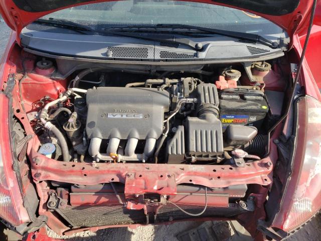 JHMGD38647S044061 - 2007 HONDA FIT S 红色 照片 7