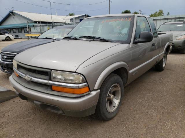 1GCCS194XWK186257 - 1998 CHEVROLET S TRUCK S1 TAN photo 2