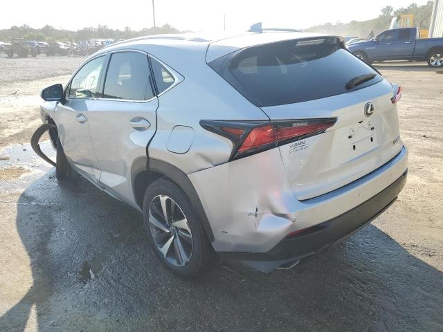 JTJBARBZ4J2153716 - 2018 LEXUS NX 300 BAS SILVER photo 3