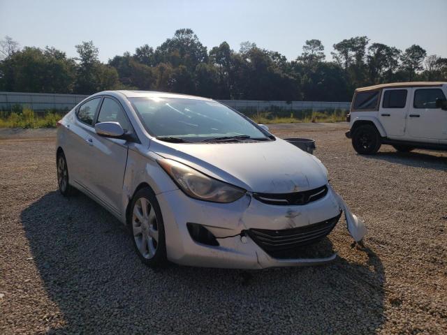 KMHDH4AE0CU242212 - 2012 HYUNDAI ELANTRA SILVER photo 1