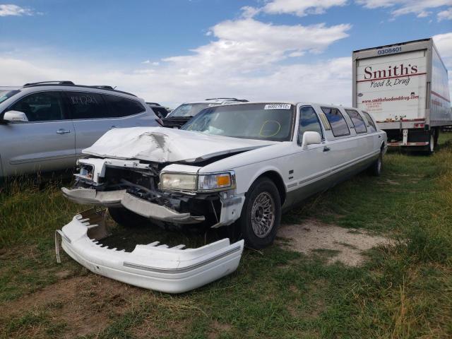 1LNLM81W9SY744800 - 1995 LINCOLN TOWN CAR E WHITE photo 2