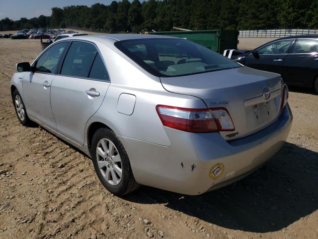 4T1BB46K48U038379 - 2008 TOYOTA CAMRY HYBR SILVER photo 3