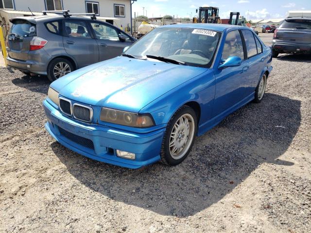 WBSCD0328WEE12916 - 1998 BMW M3 AUTOMAT BLUE photo 2