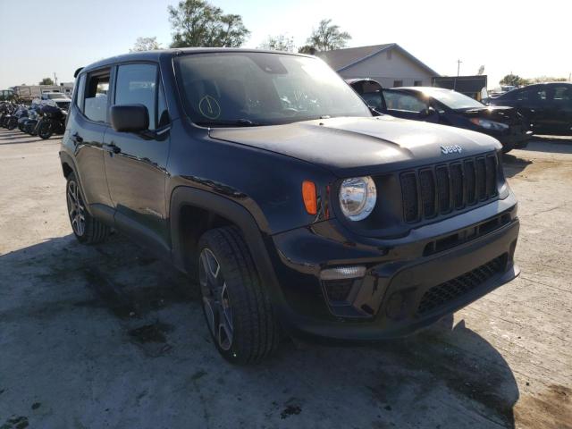 ZACNJDAB9MPN26974 - 2021 JEEP RENEGADE S BLACK photo 1